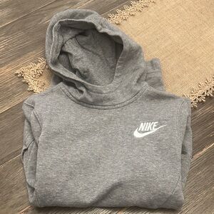 Nike Heather Gray Pullover Hoodie